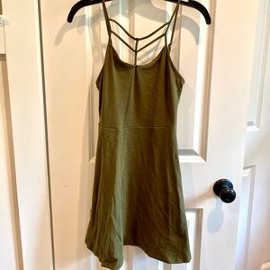 Olive Green Dress